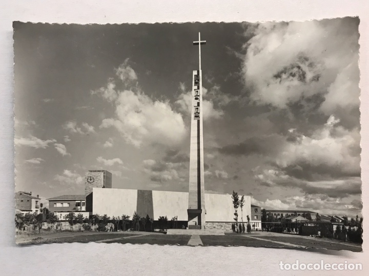 Postales: LEON. Postal No.12, Santuario de la Virgen del Camino. ANVERSO EMBORRONADO.....