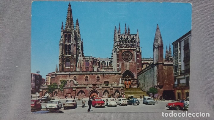 Postales: POSTAL CATEDRAL DE BURGOS CASTILLA Y LE&Oacute;N