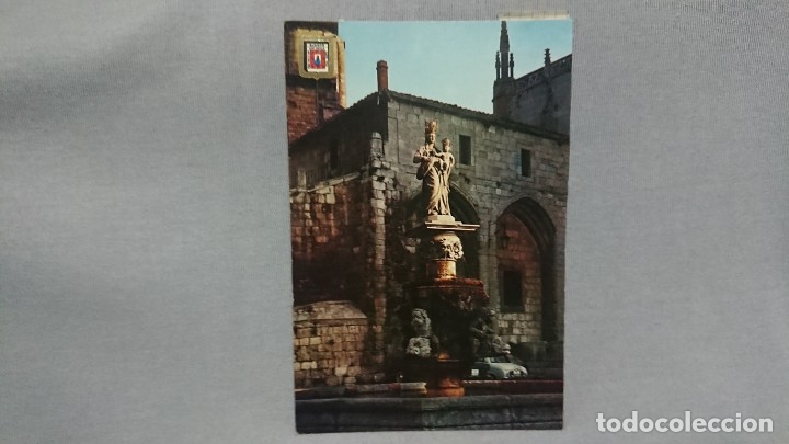 Postales: POSTAL CATEDRAL PLAZA SANTA MARIA  CASTILLA Y LE&Oacute;N