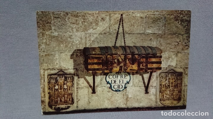 Postales: POSTAL COFRE DEL CID CATEDRAL DE BURGOS CASTILLA Y LE&Oacute;N