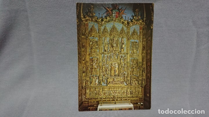 Postales: POSTAL RETABLO DE SANTA ANA  CATEDRAL DE BURGOS CASTILLA Y LE&Oacute;N