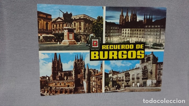 Postales: POSTAL MONUMENTOS DE BURGOS CASTILLA Y LE&Oacute;N
