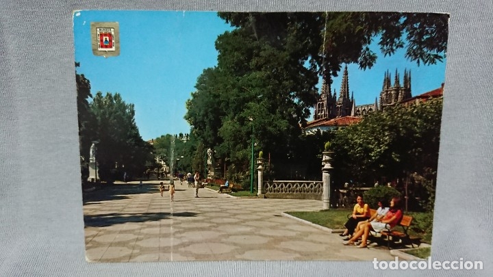 Postales: POSTAL PASEO DEL ESPOL&Oacute;N DE BURGOS CASTILLA Y LE&Oacute;N