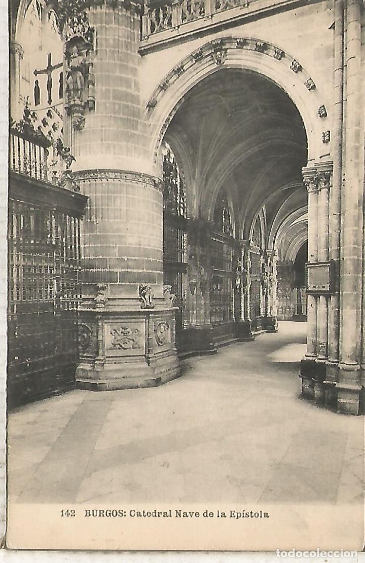 Postales: BURGOS CATEDRAL ESCRITA - Foto 1