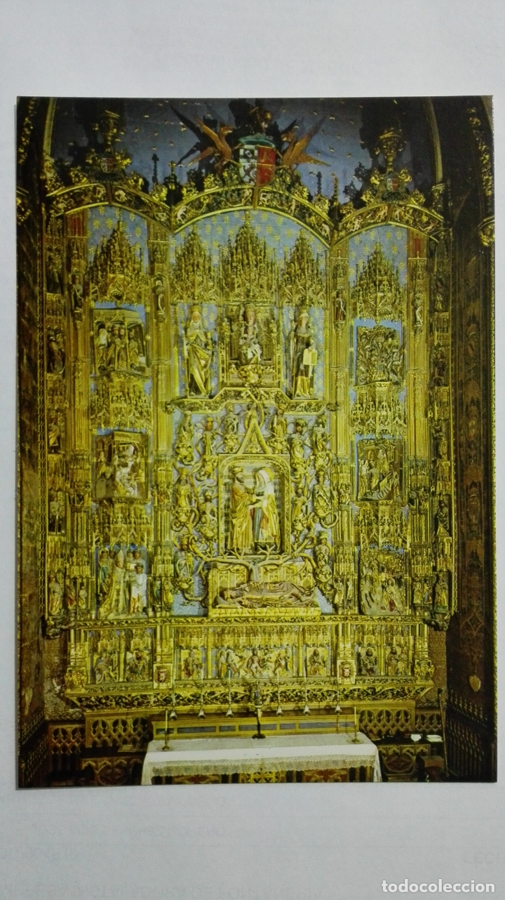 Cartes Postales: POSTAL BURGOS, CATEDRAL, RETABLO DE SANTA ANA, N&ordm; 75