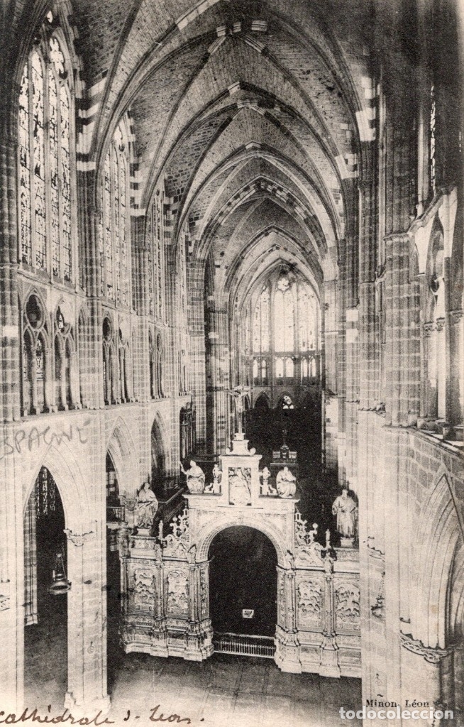 Postales: le&oacute;n. catedral. minon - Foto 1