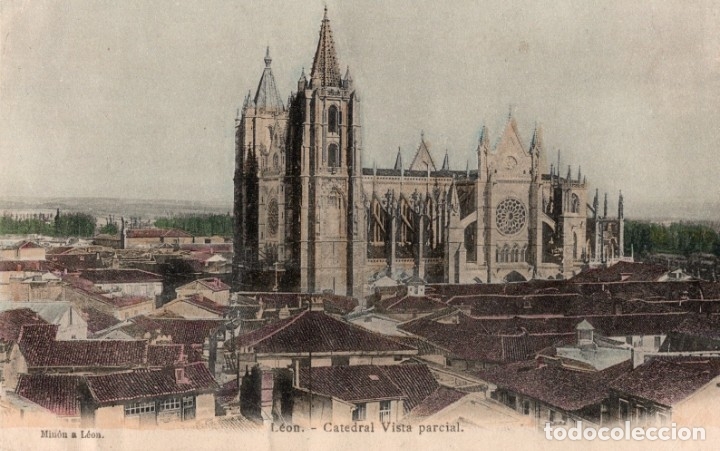 Postales: le&oacute;n. catedral. minon - Foto 1