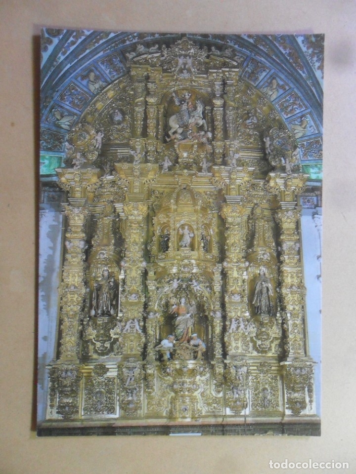 Postales: POSTAL - 128 - CATEDRAL DE BURGOS - CAPILLA DE SANTA TECLA, RETABLO MAYOR