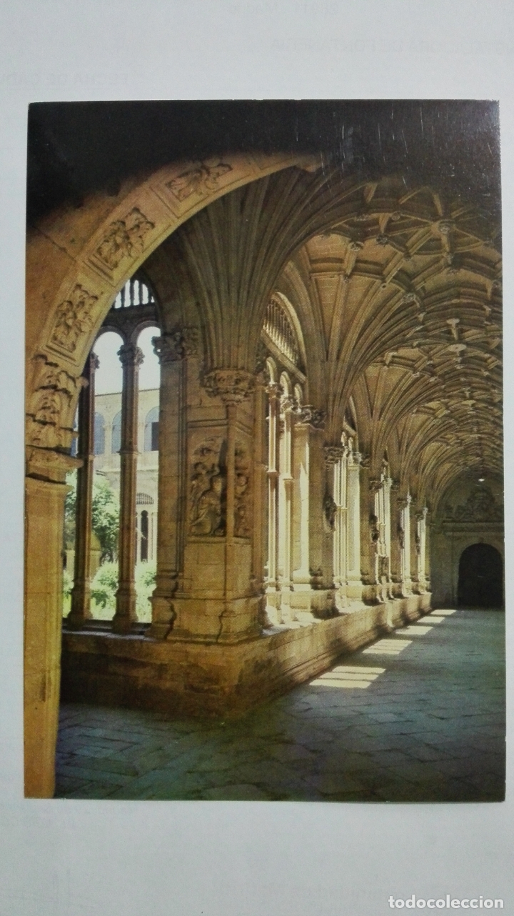 Postales: POSTAL SALAMANCA, CLAUSTRO, CONVENTO DE SAN ESTEBAN, N&ordm; 105
