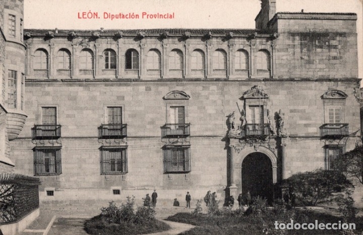 Postales: le&oacute;n. diputaci&oacute;n provincial. thomas - Foto 1