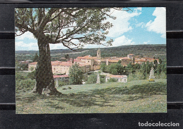 Postales: ABADIA DE SANTO DOMINGO DE SILOS. EL MONASTERIO Y EL PUEBLO VISTA GENERAL