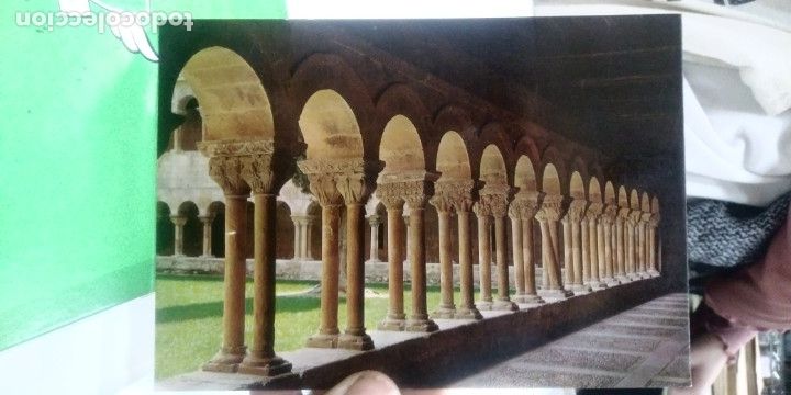 Postales: Postal Abadia de Santo Domingo de Silos Claustro Galeria Oeste siglo XI