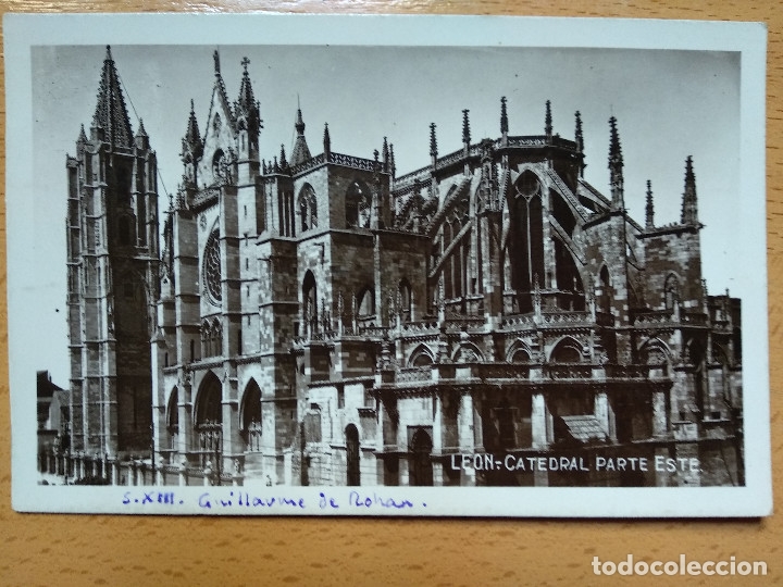 Postales: LEON. CATEDRAL PARTE ESTE. - Foto 1