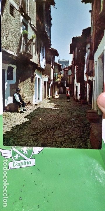 Postales: Postal La Alberca Monumento Nacional Calle Larga