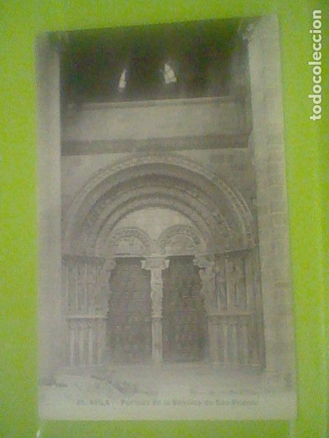 Postales: AVILA PORTADA BASILICA SAN VICENTE UNION POSTAL N&ordm; 25  S/C