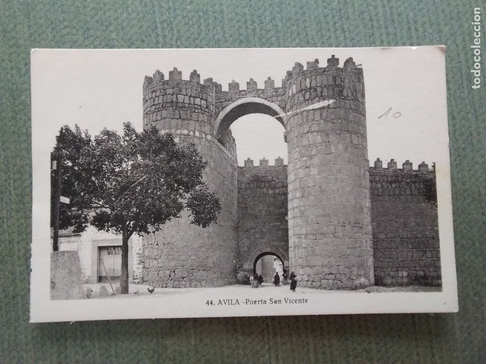 Postales: POSTAL AVILA. PUERTA SAN VICENTE