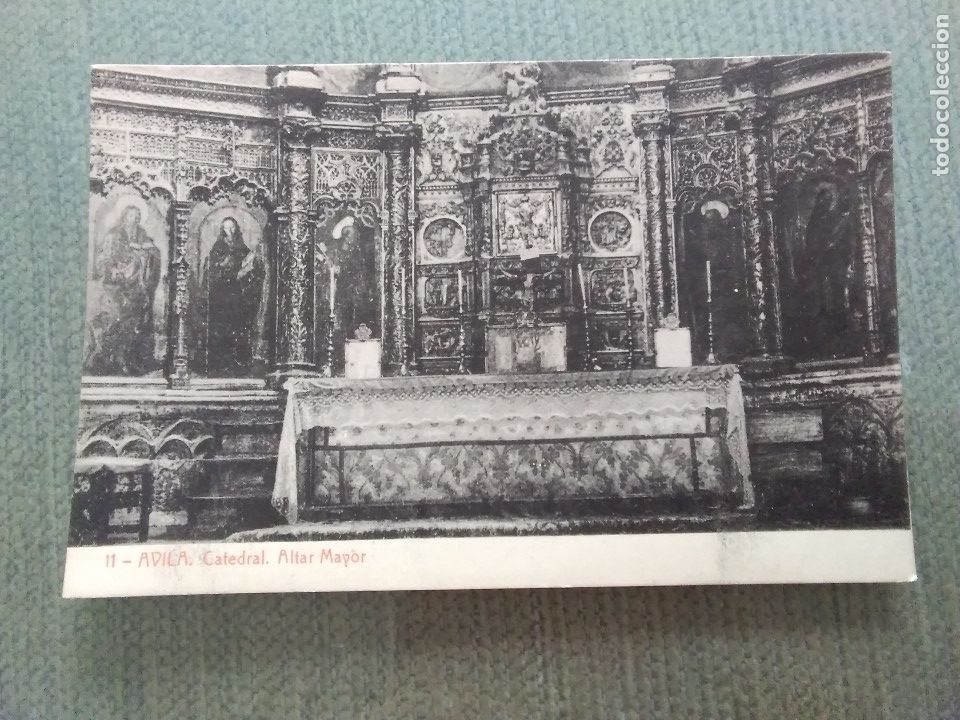Postales: POSTAL AVILA. CATEDRAL . ALTAR MAYOR