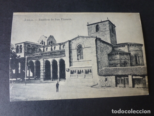 Postales: AVILA BASILICA DE SAN VICENTE