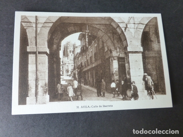 Postales: AVILA CALLE DE IBARRETA - Foto 1