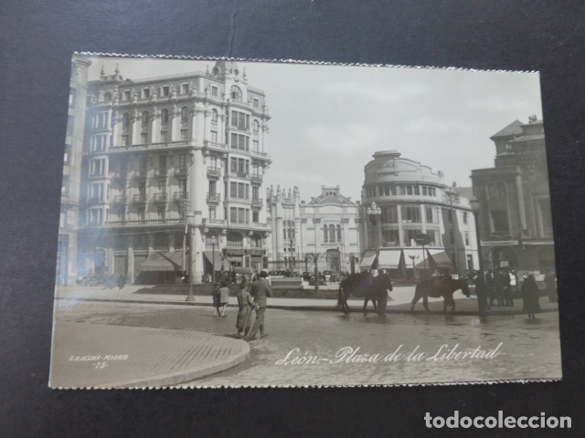 Postales: LEON PLAZA DE LA LIBERTAD - Foto 1