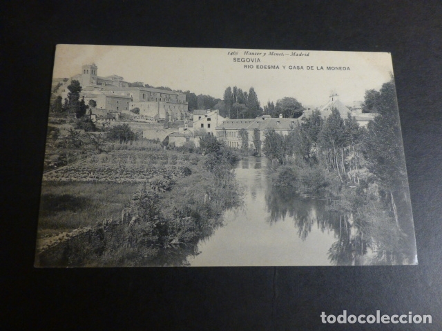 Postales: SEGOVIA RIO ERESMA Y CASA DE LA MONEDA - Foto 1