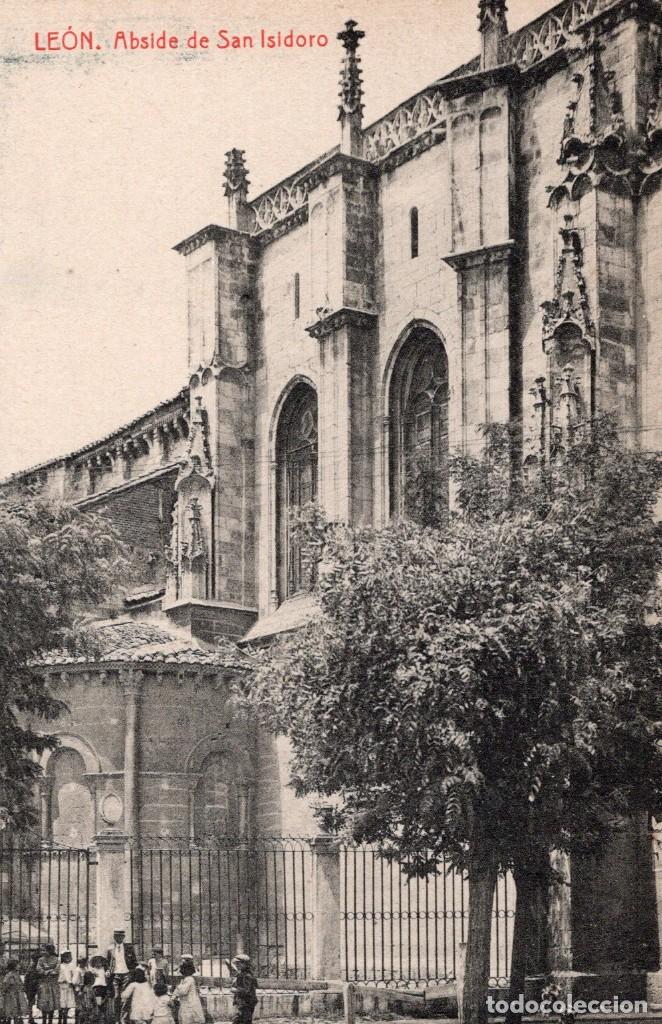 Postales: le&oacute;n. abside de san isidoro. thomas - Foto 1