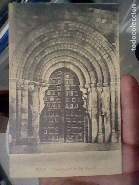 Postales: AVILA SAN VICENTE PUERTA LATERAL ED A MEDRANO S/C DIVIDIDA  S/N&ordm;