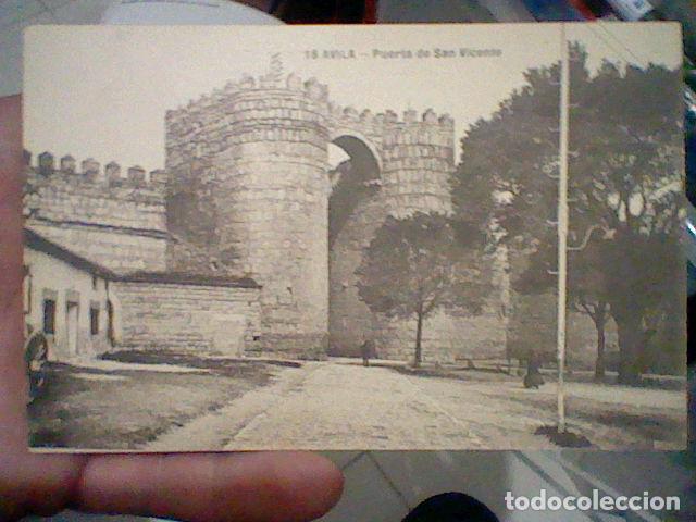Postales: AVILA PUERTA SAN VICENTE ED UNION POSTAL N&ordm; 18 S/C