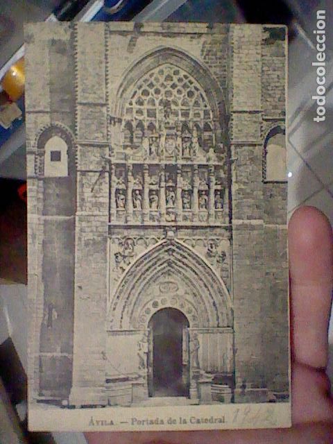 Postales: AVILA PORTADA CATEDRAL S/C FOTO LUIS SAUS ED LUCAS MARTIN