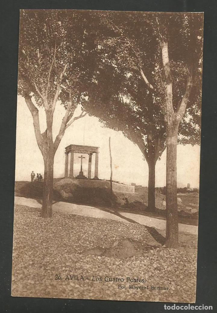Postales: AVILA-LOS CUATRO POSTES-26-GRAFOS-POSTAL ANTIGUA-VER REVERSO-(64.988)