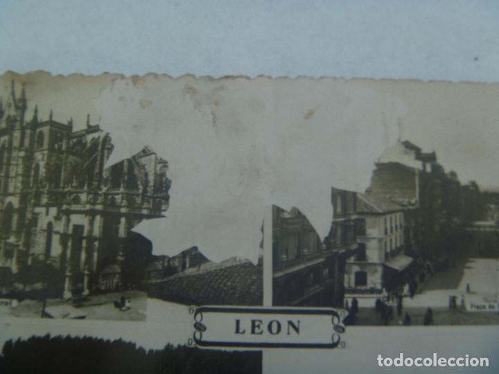 Postales: POSTAL DE  LEON. A&Ntilde;OS 40 - Foto 2