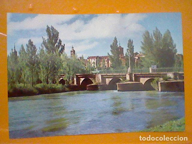 Postales: ALMAZAN SORIA PUENTE RIO DUERO  ED VISTABELLA N&ordm; 1 SIN CIRCULAR 15 X 10 S/C