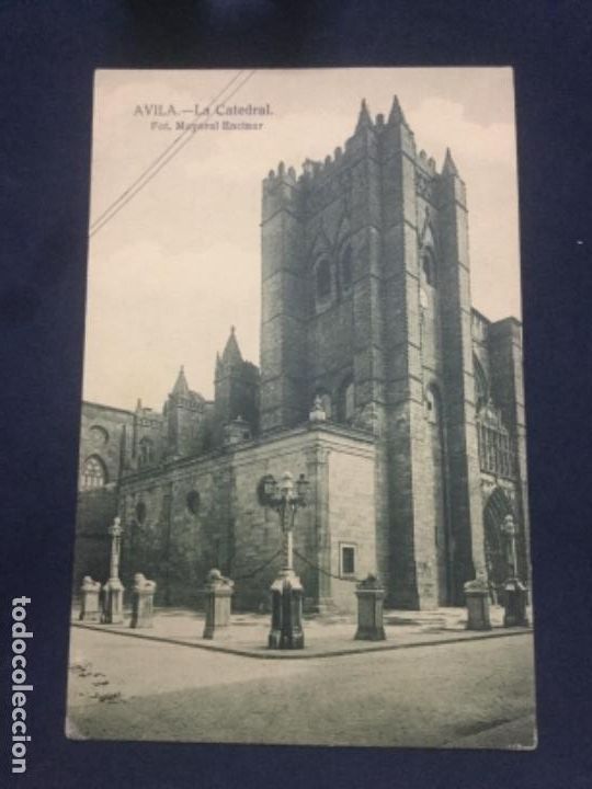 Postales: AVILA - LA CATEDRAL - FOT. MAYORAL ENCINAR - SIN CIRCULAR