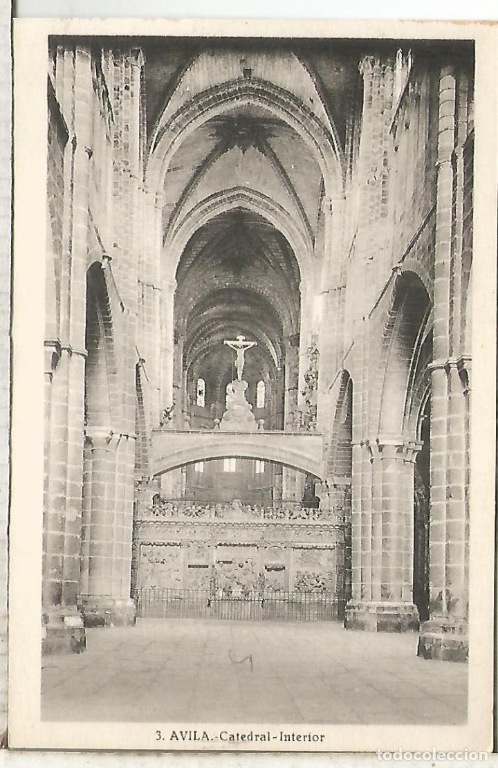 Postales: AVILA CATEDRAL SIN ESCRIBIR