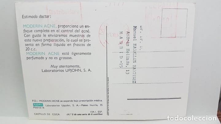 Postales: ANTIGUA POSTAL DE SEGOVIA. CASTILLO DE COCA. - Foto 2