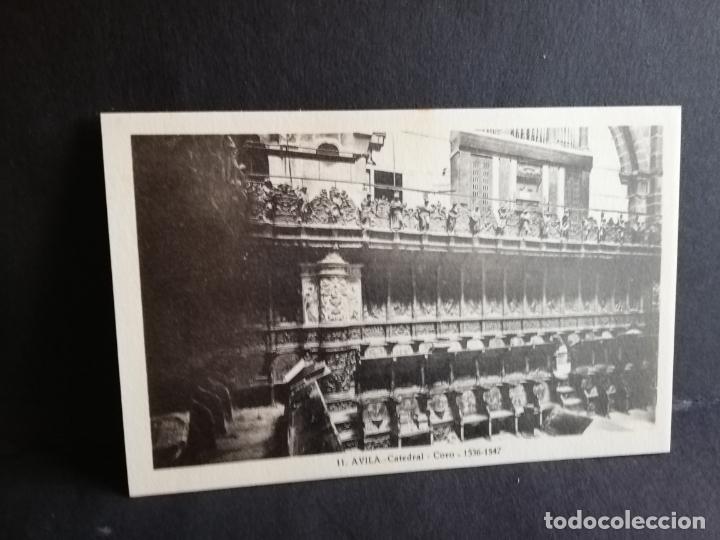 Postales: TARJETA POSTAL DE AVILA. CATEDRAL. CORO, 1536- 1547. L. ROISIN.