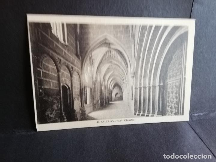 Postales: TARJETA POSTAL DE AVILA. CATEDRAL. CLAUSTRO. L. ROISIN.
