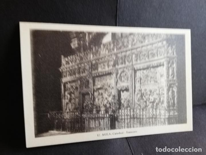 Postcards: TARJETA POSTAL DE AVILA. CATEDRAL. TRASCORO. L. ROISIN.