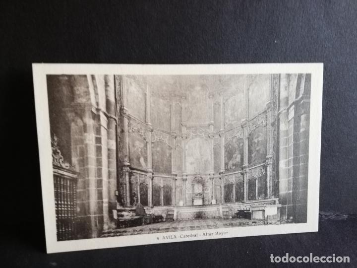 Postcards: TARJETA POSTAL DE AVILA. CATEDRAL. ALTAR MAYOR. L. ROISIN.