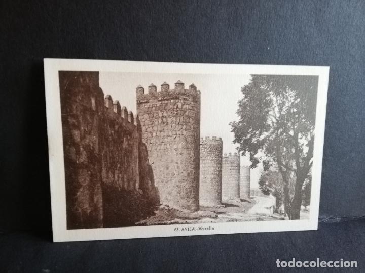 Postcards: TARJETA POSTAL DE AVILA. MURALLA L. ROISIN.