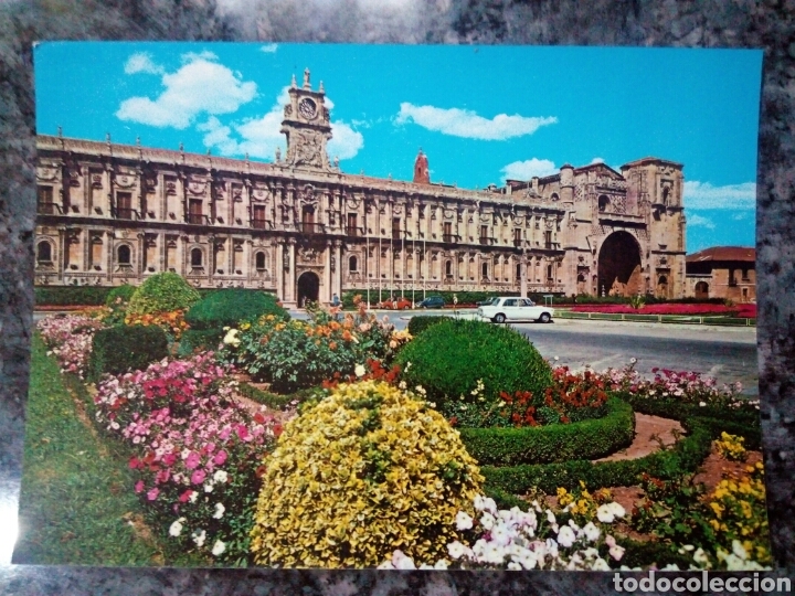 Postales: Postal de Le&oacute;n. Hostal de San Marcos. - Foto 1