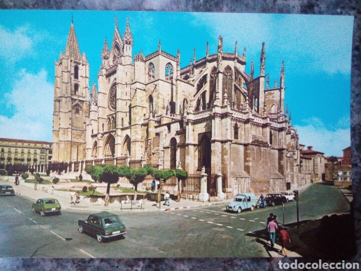 Postales: Postal de Le&oacute;n. Catedral. - Foto 1