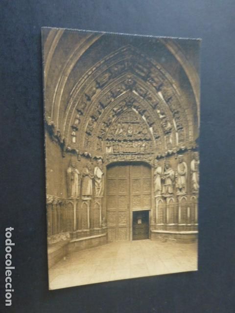 Postales: LEON CATEDRAL FACHADA PRINCIPAL - Foto 1