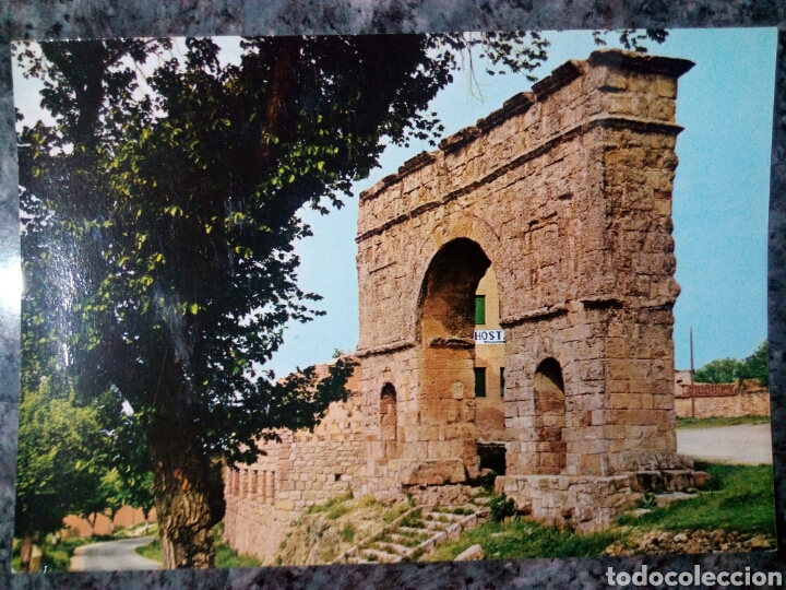 Postales: Postal de Medinaceli. Arco romano. - Foto 1
