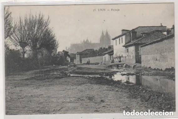 Postales: 58 Leon Paisaje. Sin circular. - Foto 1
