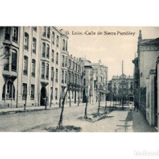 Postales: LEÓN.- CALLE DE SIERRA PAMBLEY. . Lote 191423020