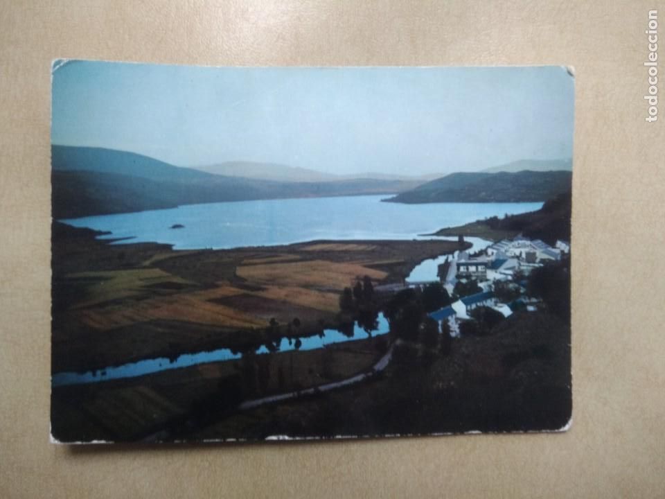 Postales: Postal ribadelago de franco, vista parcial y lago atardecer