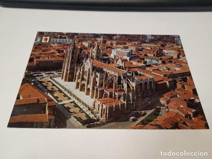 Postales: LE&Oacute;N - POSTAL LE&Oacute;N - VISTA A&Eacute;REA - Foto 1