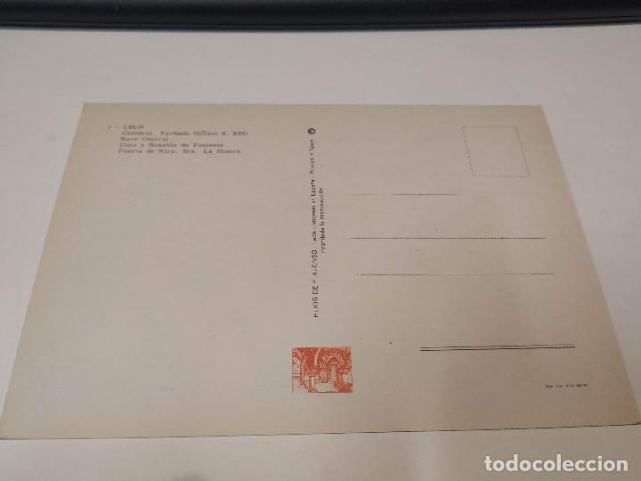 Postales: LE&Oacute;N - POSTAL LE&Oacute;N - RECUERDO - Foto 2