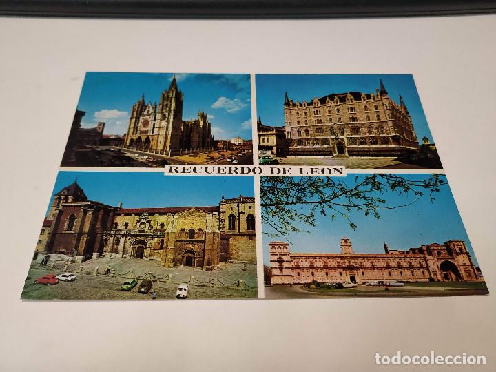 Postales: LE&Oacute;N - POSTAL LE&Oacute;N - RECUERDO - Foto 1